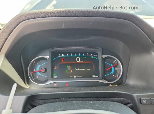 5FNYF8H27MB023031 2021 HONDA PASSPORT Black Vista del cuadro de instrumentos