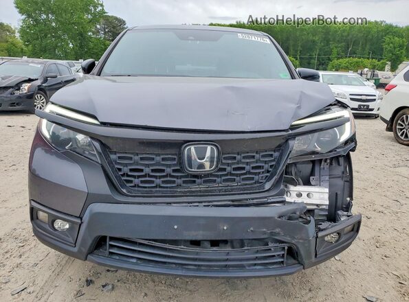5FNYF8H28MB033129 2021 HONDA PASSPORT Gray წინა ხედი