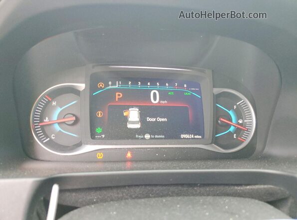 5FNYF8H28MB033129 2021 HONDA PASSPORT Gray ხელსაწყოთა პანელის ხედი