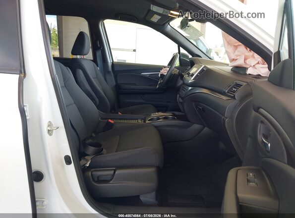 5FNYF8H29KB025179 2019 HONDA PASSPORT White Front interior view