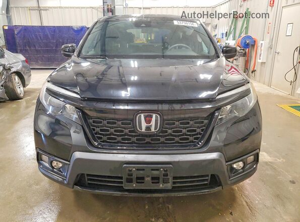5FNYF8H2XKB030858 2019 HONDA PASSPORT Черный Вид спереди