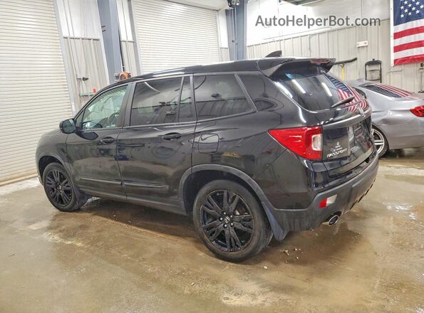 5FNYF8H2XKB030858 2019 HONDA PASSPORT Черный Задняя левая четверть