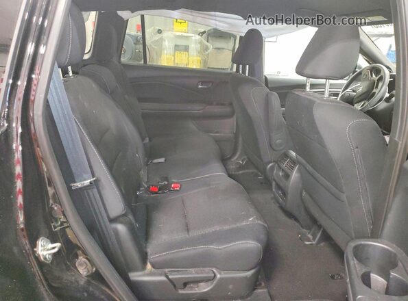 5FNYF8H2XKB030858 2019 HONDA PASSPORT Черный Вид задней части салона