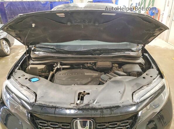 5FNYF8H2XKB030858 2019 HONDA PASSPORT Черный Вид подкапотного пространства