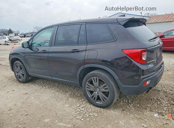 5FNYF8H50LB012218 2020 HONDA PASSPORT Black უკანა მარცხენა
