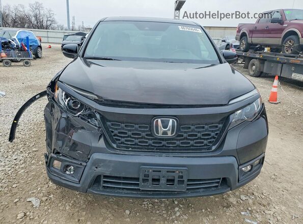 5FNYF8H50LB012218 2020 HONDA PASSPORT Black წინა ხედი