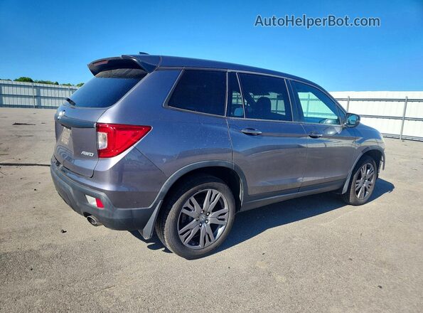 5FNYF8H50LB013465 2020 HONDA PASSPORT Gray Rear right