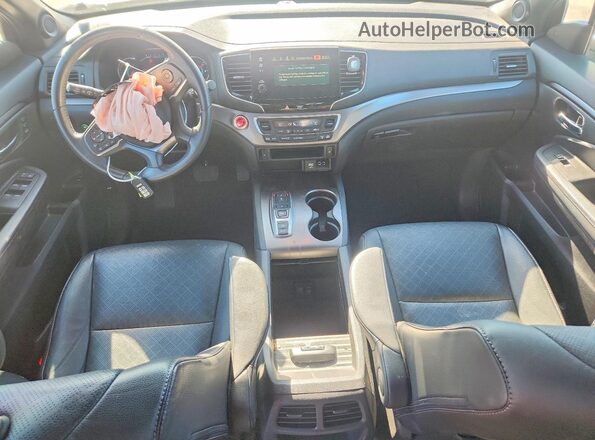 5FNYF8H50LB013465 2020 HONDA PASSPORT Gray Dashboard view