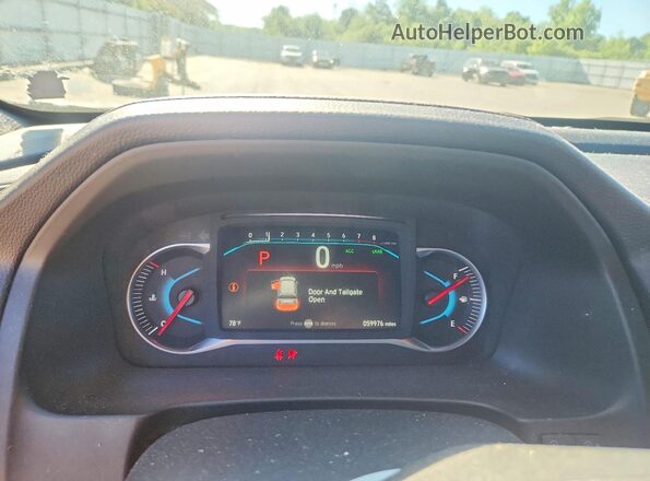 5FNYF8H50LB013465 2020 HONDA PASSPORT Gray Instrument cluster view