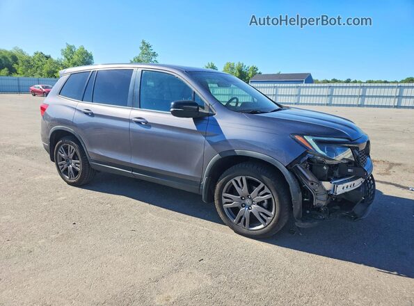 5FNYF8H50LB013465 2020 HONDA PASSPORT Gray Front right