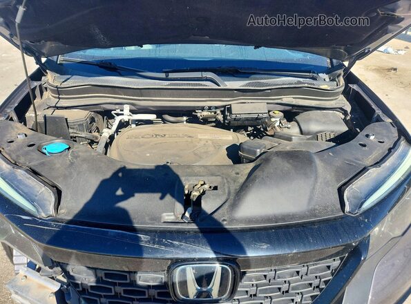 5FNYF8H50LB013465 2020 HONDA PASSPORT Gray Engine compartment view