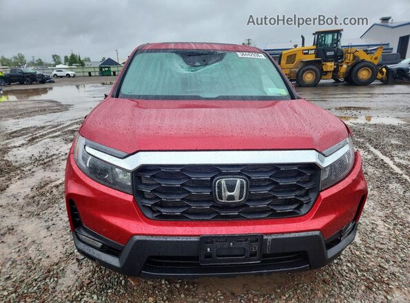 5FNYF8H50SB009589 2025 HONDA PASSPORT Red Vista frontal