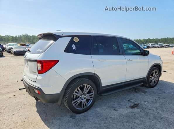 5FNYF8H51LB000353 2020 HONDA PASSPORT White Trasero derecho