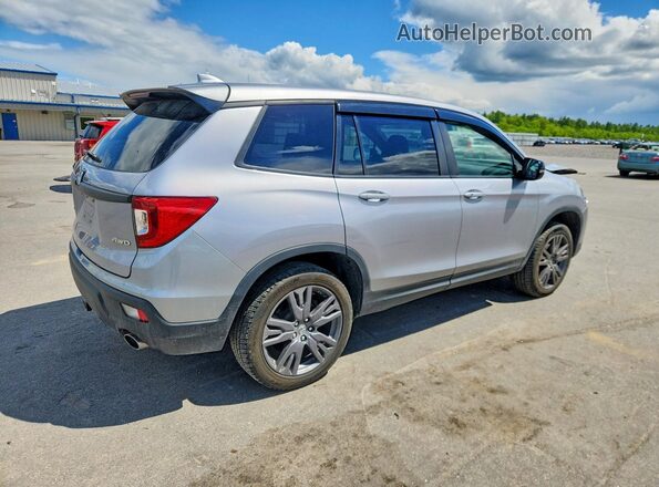 5FNYF8H52LB020966 2020 HONDA PASSPORT Серебряный Задняя правая четверть