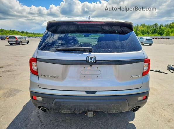 5FNYF8H52LB020966 2020 HONDA PASSPORT Серебряный Вид сзади