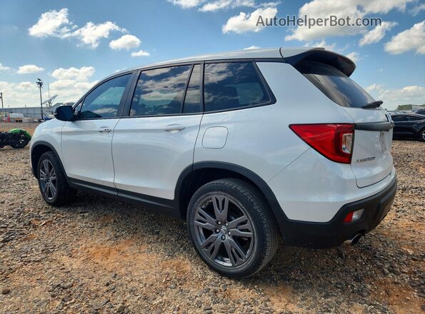 5FNYF8H52MB019348 2021 HONDA PASSPORT White უკანა მარცხენა