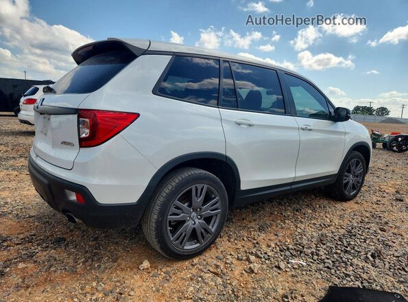 5FNYF8H52MB019348 2021 HONDA PASSPORT White უკანა მარჯვენა