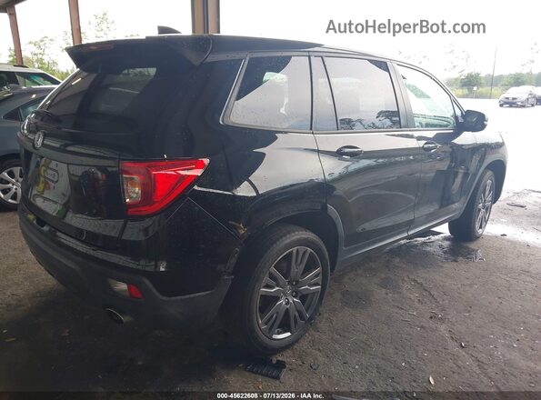 5FNYF8H52MB019513 2021 HONDA PASSPORT Black Հետևի աջ