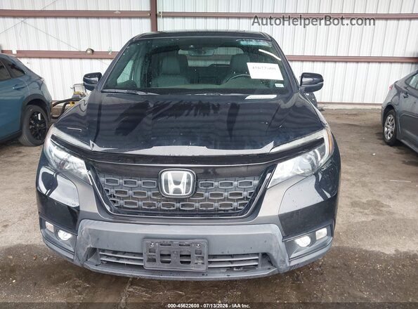5FNYF8H52MB019513 2021 HONDA PASSPORT Black Սարքավորումների վահանակի տեսք