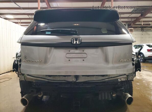 5FNYF8H52PB008676 2023 HONDA PASSPORT Silver Հետևի տեսք