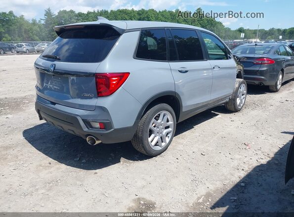 5FNYF8H52SB007441 2025 HONDA PASSPORT Light Blue Rear right