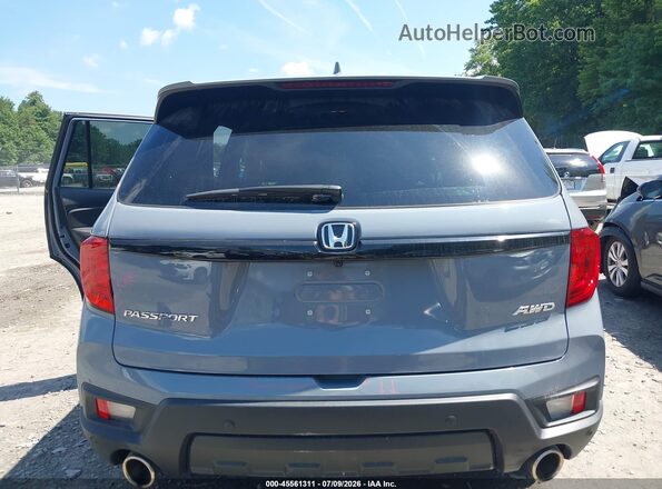 5FNYF8H52SB007441 2025 HONDA PASSPORT Light Blue 