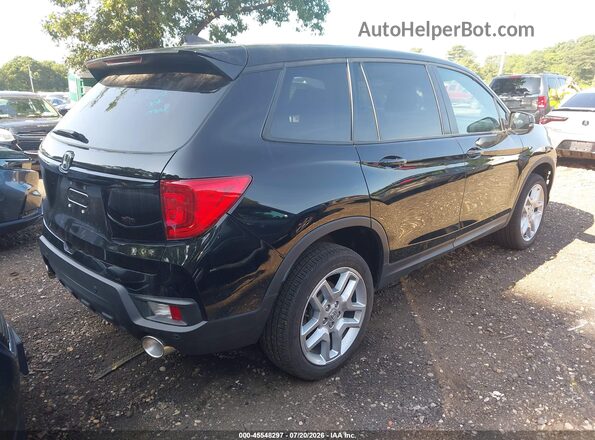 5FNYF8H52SB012753 2025 HONDA PASSPORT Black Задня права чверть