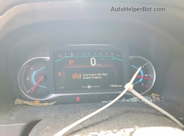 5FNYF8H53KB012096 2019 HONDA PASSPORT Белый Вид щитка приборов