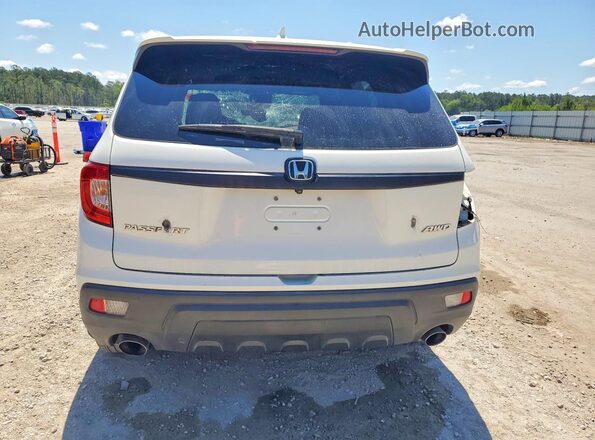 5FNYF8H53KB012096 2019 HONDA PASSPORT Белый Вид сзади