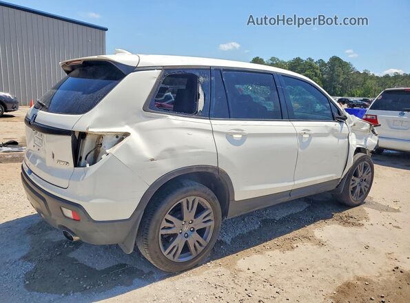 5FNYF8H53KB012096 2019 HONDA PASSPORT Белый Задняя правая четверть