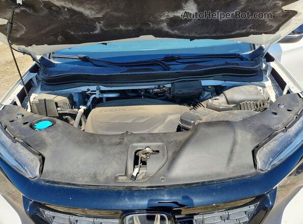 5FNYF8H53MB007127 2021 HONDA PASSPORT White Widok komory silnika