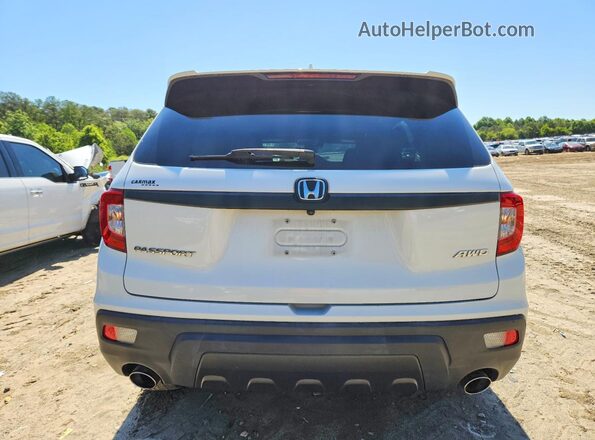 5FNYF8H53MB007127 2021 HONDA PASSPORT White Widok z tyłu