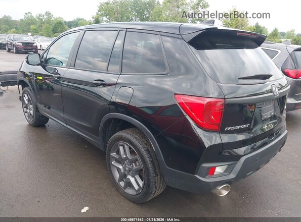 5FNYF8H54PB005696 2023 HONDA PASSPORT Black Tył lewy