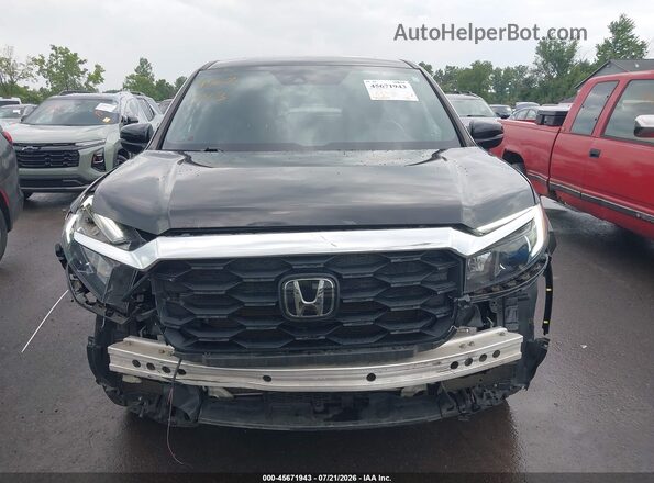 5FNYF8H54PB005696 2023 HONDA PASSPORT Black Widok wnętrza z tyłu