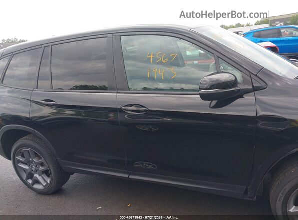 5FNYF8H54PB005696 2023 HONDA PASSPORT Black Widok wnętrza 360 stopni