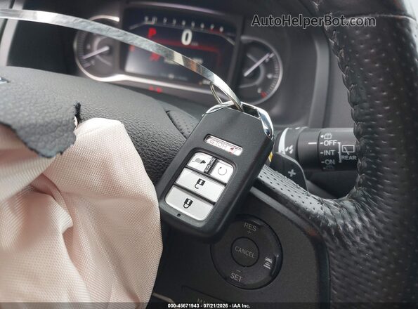 5FNYF8H54PB005696 2023 HONDA PASSPORT Black Widok deski rozdzielczej