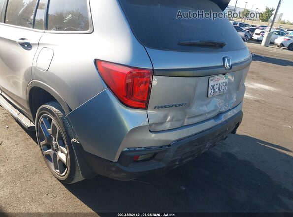 5FNYF8H54PB019615 2023 HONDA PASSPORT Silver Вид спереду