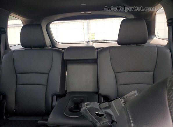5FNYF8H55LB003210 2020 HONDA PASSPORT Black Вид задніх сидінь