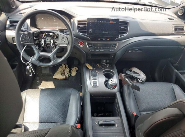 5FNYF8H55LB003210 2020 HONDA PASSPORT Black Вид панелі приладів