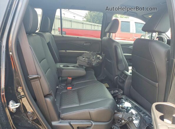 5FNYF8H55LB003210 2020 HONDA PASSPORT Black Вид задньої частини салону