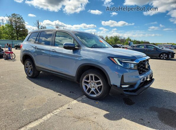 5FNYF8H55PB005819 2023 HONDA PASSPORT Gray Передня права чверть