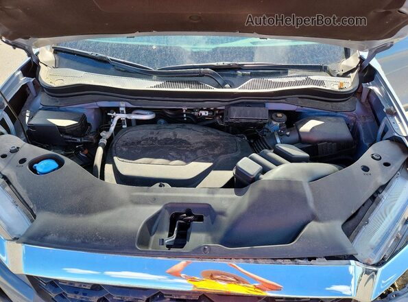 5FNYF8H55PB005819 2023 HONDA PASSPORT Gray Вид підкапотного простору