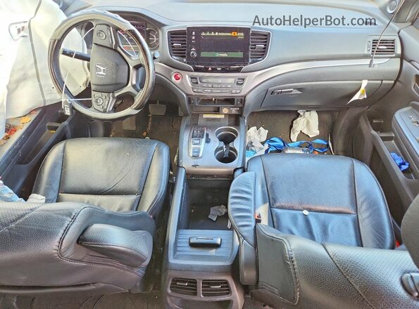 5FNYF8H55PB005819 2023 HONDA PASSPORT Gray Вид панелі приладів