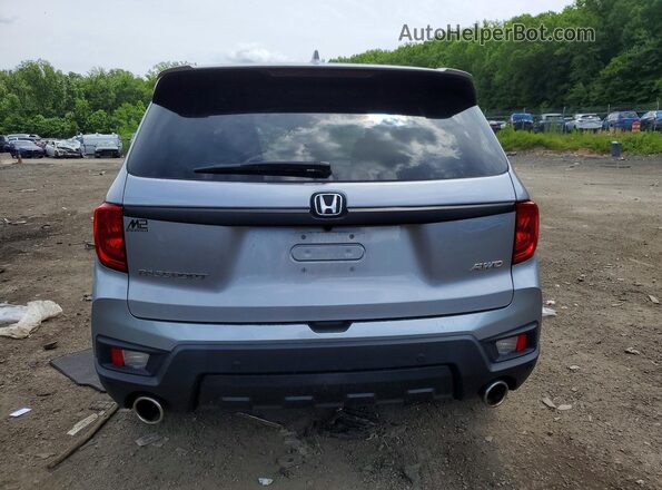 5FNYF8H55PB034950 2023 HONDA PASSPORT Silver Widok z tyłu