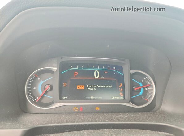 5FNYF8H56MB008059 2021 HONDA PASSPORT Серебряный Вид щитка приборов