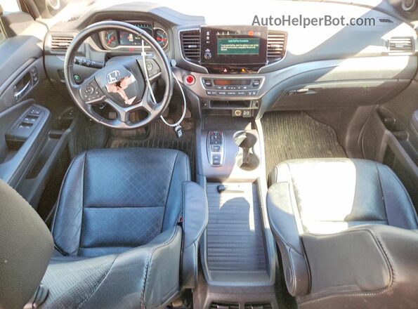 5FNYF8H57LB501389 2020 HONDA PASSPORT Gray Вид панелі приладів