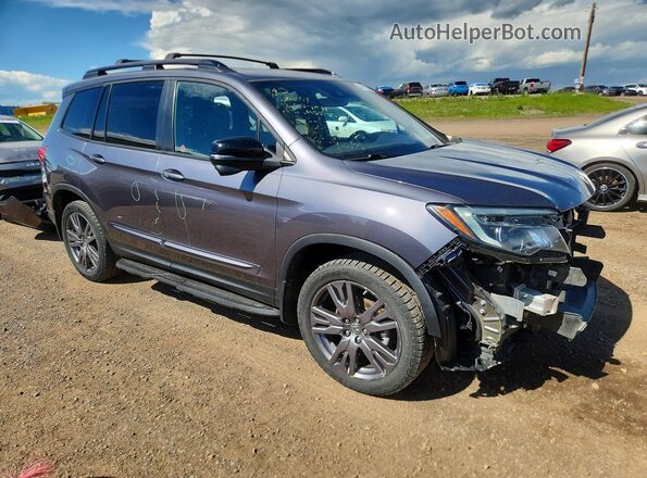 5FNYF8H57LB501389 2020 HONDA PASSPORT Gray Передня права чверть