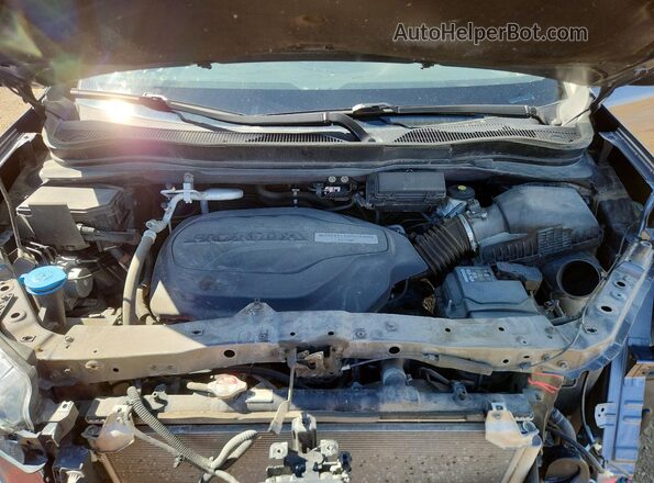 5FNYF8H57LB501389 2020 HONDA PASSPORT Gray Вид підкапотного простору