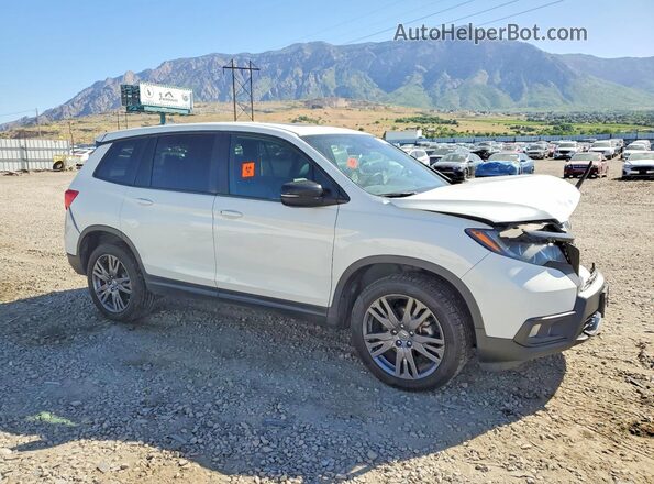 5FNYF8H57MB042009 2021 HONDA PASSPORT Белый Передняя правая четверть