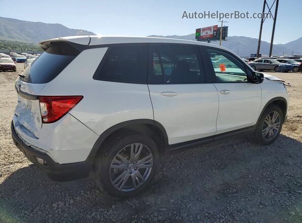 5FNYF8H57MB042009 2021 HONDA PASSPORT Белый Задняя правая четверть